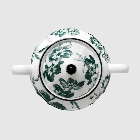 Green Herbarium Sugar Bowl - Green