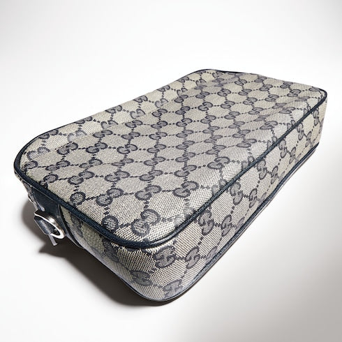 Gucci Essence Classic small crossbody bag - blue GG canvas