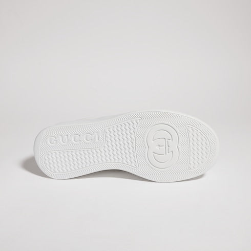 Women's chunky sneaker - white leather