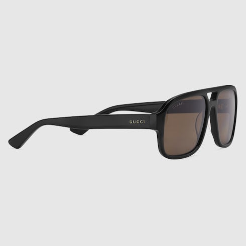 Navigator frame sunglasses - black injection