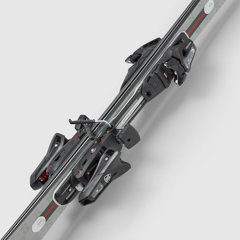 Gucci x HEAD ski set - silver, white and black
