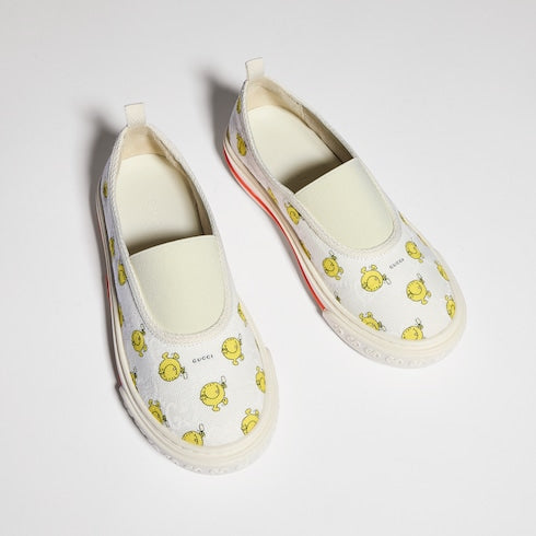 Children's sneaker - white GG canvas