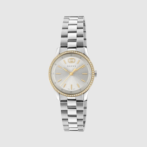 G-Timeless watch, 29mm - steel