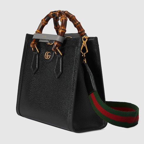 Gucci Diana medium tote bag - black leather