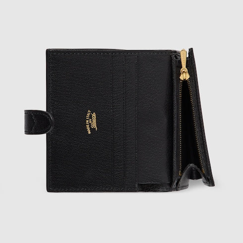 Gucci Jackie medium wallet - black leather