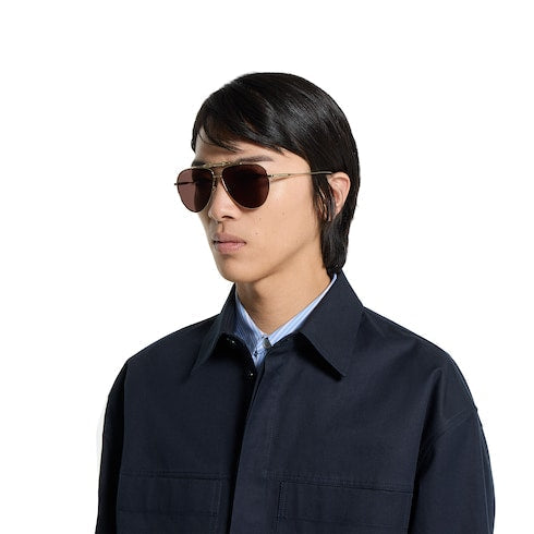Pilot sunglasses - gold