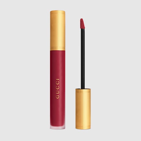 509 Gucci Rosso Ancora, Rouge à Lèvres Liquide Mat Lipstick - 509 Gucci Rosso Ancora