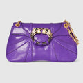 Python evening shoulder bag - purple
