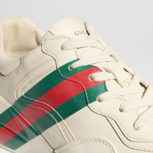 Women's Rhyton sneaker - ivory leather