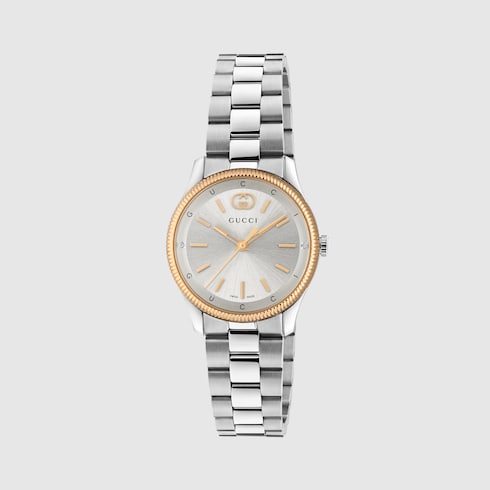G-Timeless watch, 29mm - steel