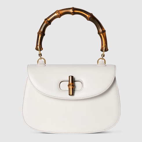 Gucci Bamboo 1947 small bag - white leather