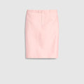Silk faille skirt - light pink
