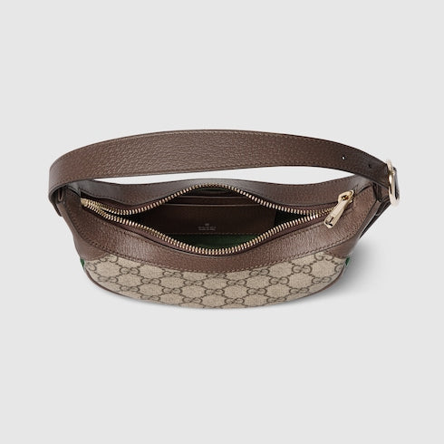 Ophidia small shoulder bag - beige and brown GG fabric