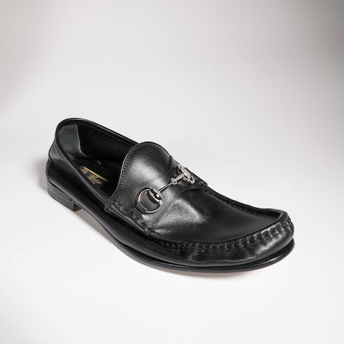 Men's Gucci Lugano loafer - black leather