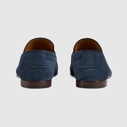 Men's Gucci Jordaan loafer - blue suede