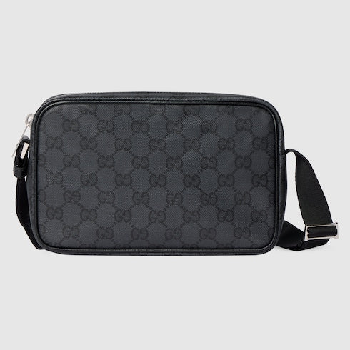 Gucci Essence Classic mini bag - black GG canvas
