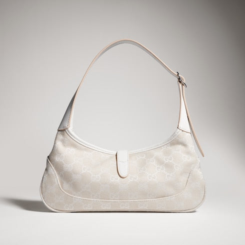 Jackie Slim medium shoulder bag - ivory GG canvas