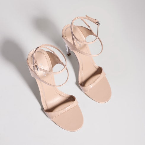 Women's Castello sandal - pink beige leather