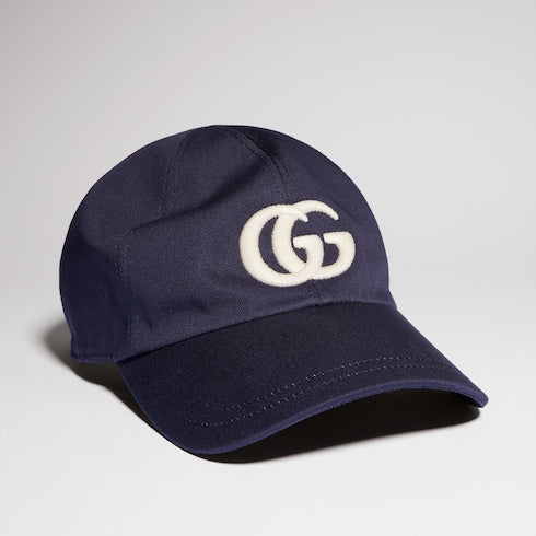 Children's cotton baseball hat - dark blue