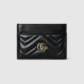 GG Marmont card case - black leather
