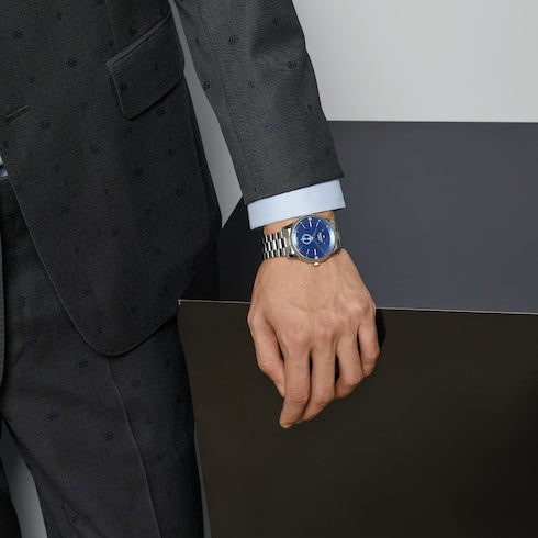 G-Timeless watch, 40mm - steel