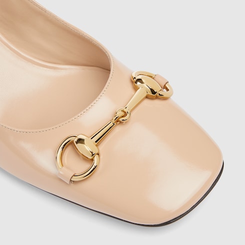 Women's Signora pump - beige leather