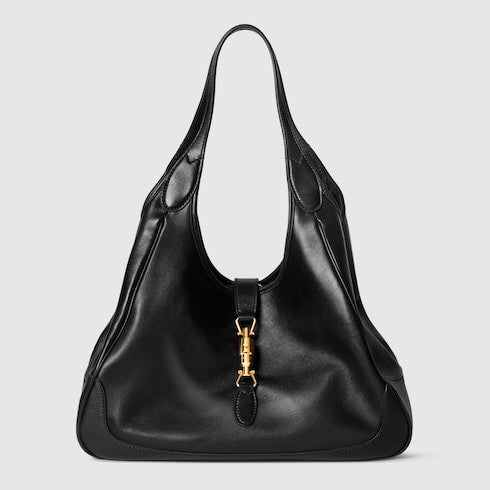 Mercato medium tote bag - black leather