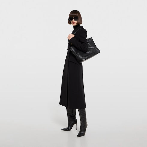 Gucci Jackie medium tote bag - black leather
