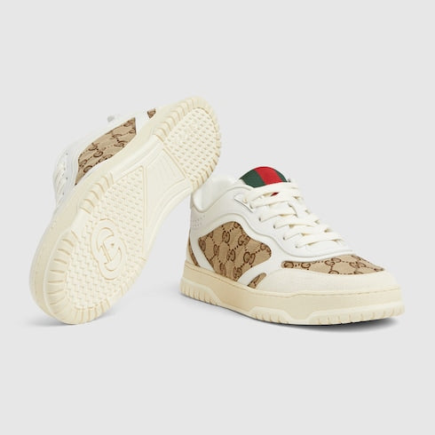 Men's Gucci Re-Web sneaker - Original GG canvas