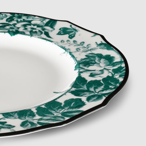 Herbarium dinner plate, set of two - green Herbarium