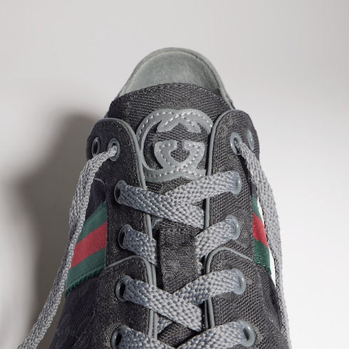 Men's Stretch low-top sneaker - black GG canvas