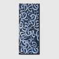 Gucci Double G cotton silk stole - blue