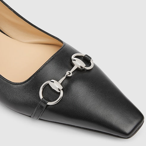 Women's Vittoria ballerina - black leather