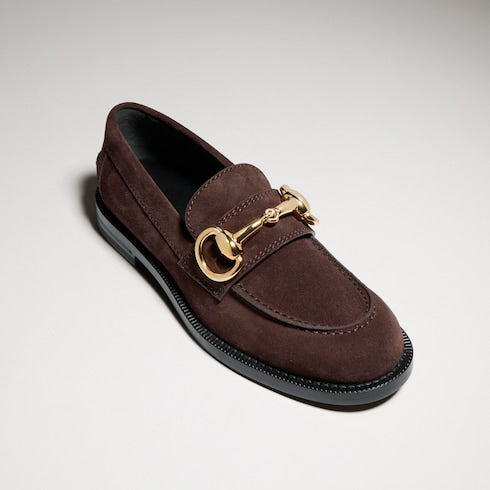Women's Boulevard loafer - dark brown suede