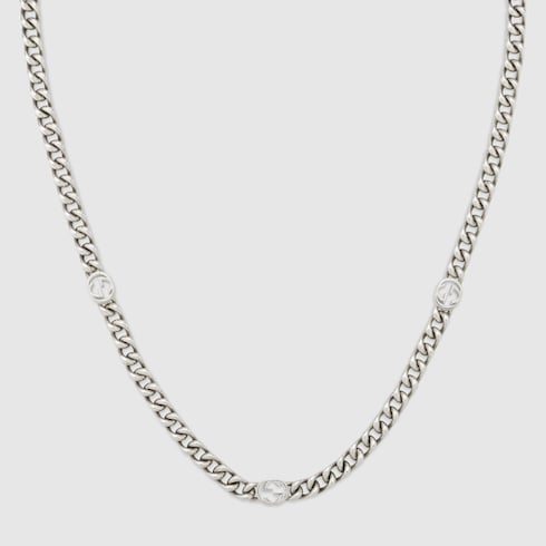Gucci Interlocking necklace - 925 sterling silver