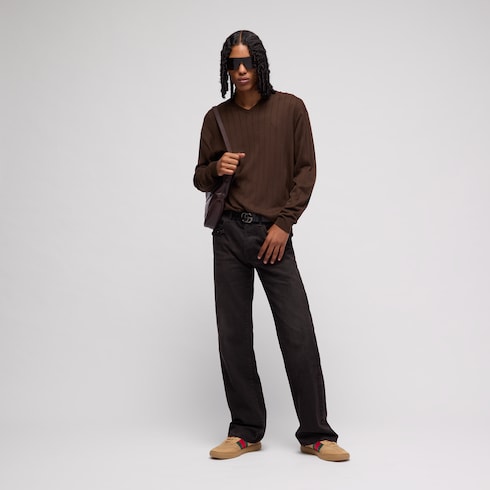 Men's Screener sneaker - brown nylon
