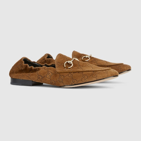 Women's Jordaan loafer - brown GG suede