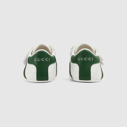 Baby Ace sneaker - white GG Supreme canvas