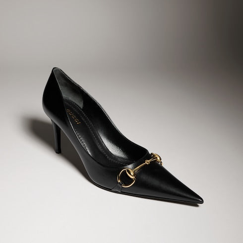 Women's Donna pump - black leather