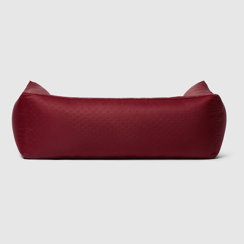 GG nylon pet bed - Rosso Ancora red