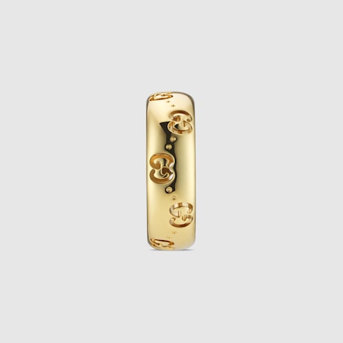 Icon 18k GG thin ring - 18k yellow gold