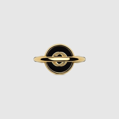 Gucci Interlocking 18k ring - 18k yellow gold