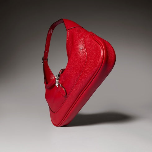 Jackie Slim medium shoulder bag - red leather