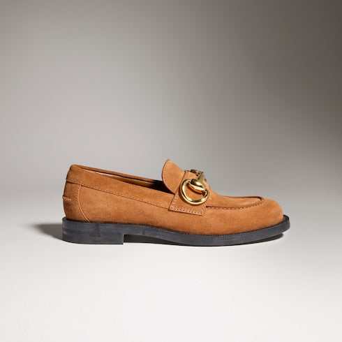 Women's Boulevard loafer - chestnut suede