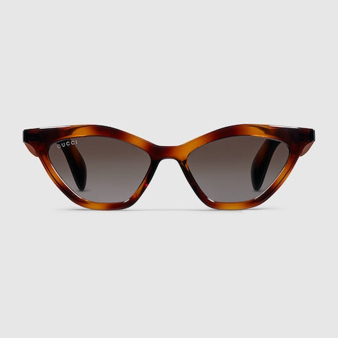 Cat eye sunglasses - light brown tortoiseshell