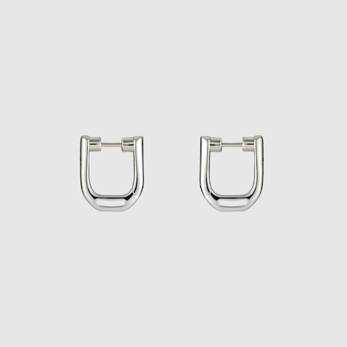 Gucci Staffa small hoop earrings - 925 sterling silver