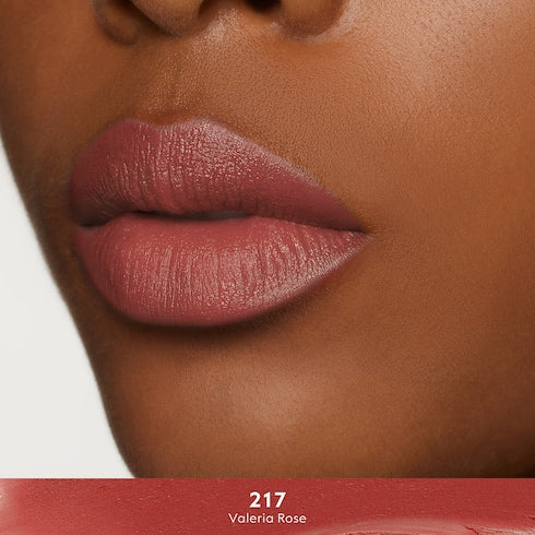 120 Sonia Light Beige, Rouge à Lèvres Mat Lipstick - 217 Valeria Rose