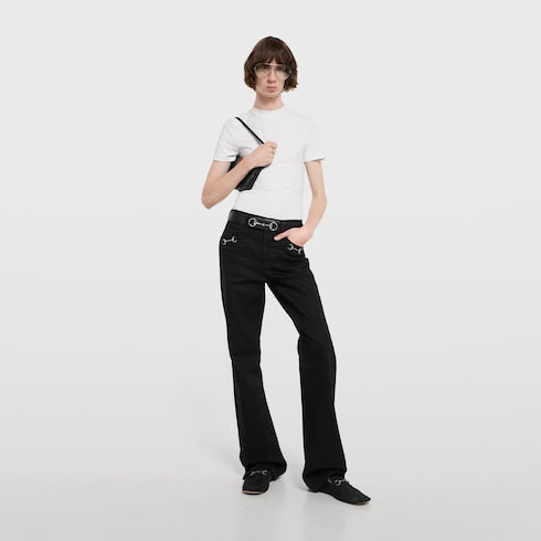 GG stretch jersey T-shirt - white