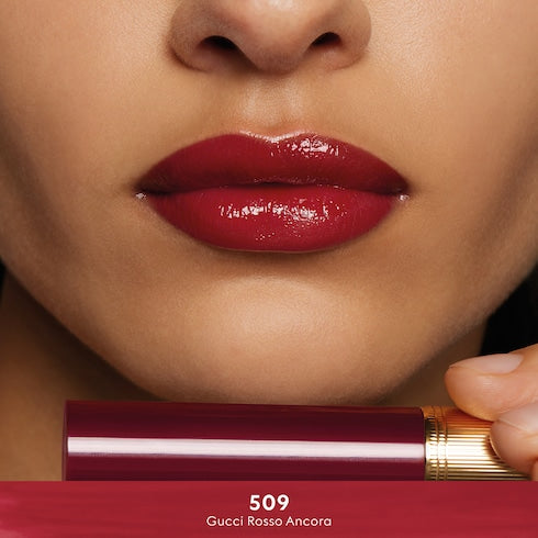 509 Gucci Rosso Ancora, Rouge De Beauté Brillant - 509 Gucci Rosso Ancora