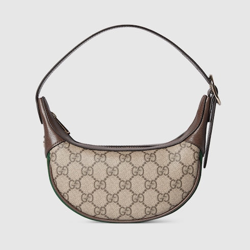 Ophidia small shoulder bag - beige and brown GG fabric